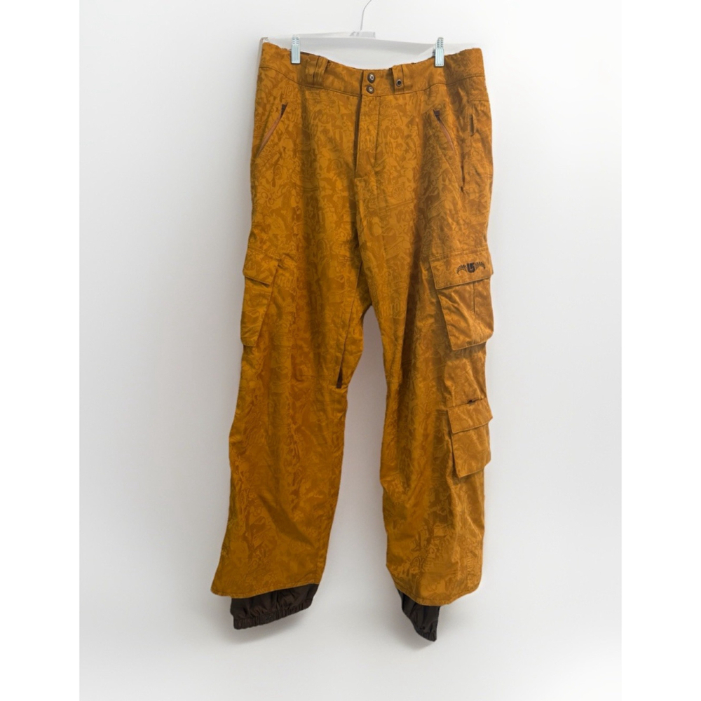 Burton Snowboard Pants Men Gold